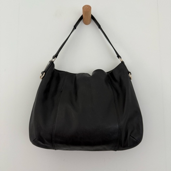 Vintage Coach black leather East/West Isabelle hobo shoulder bag - Picture 6 of 10